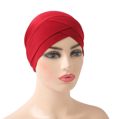 Full Islamic head cover women head wrap