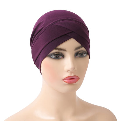 Full Islamic head cover women head wrap