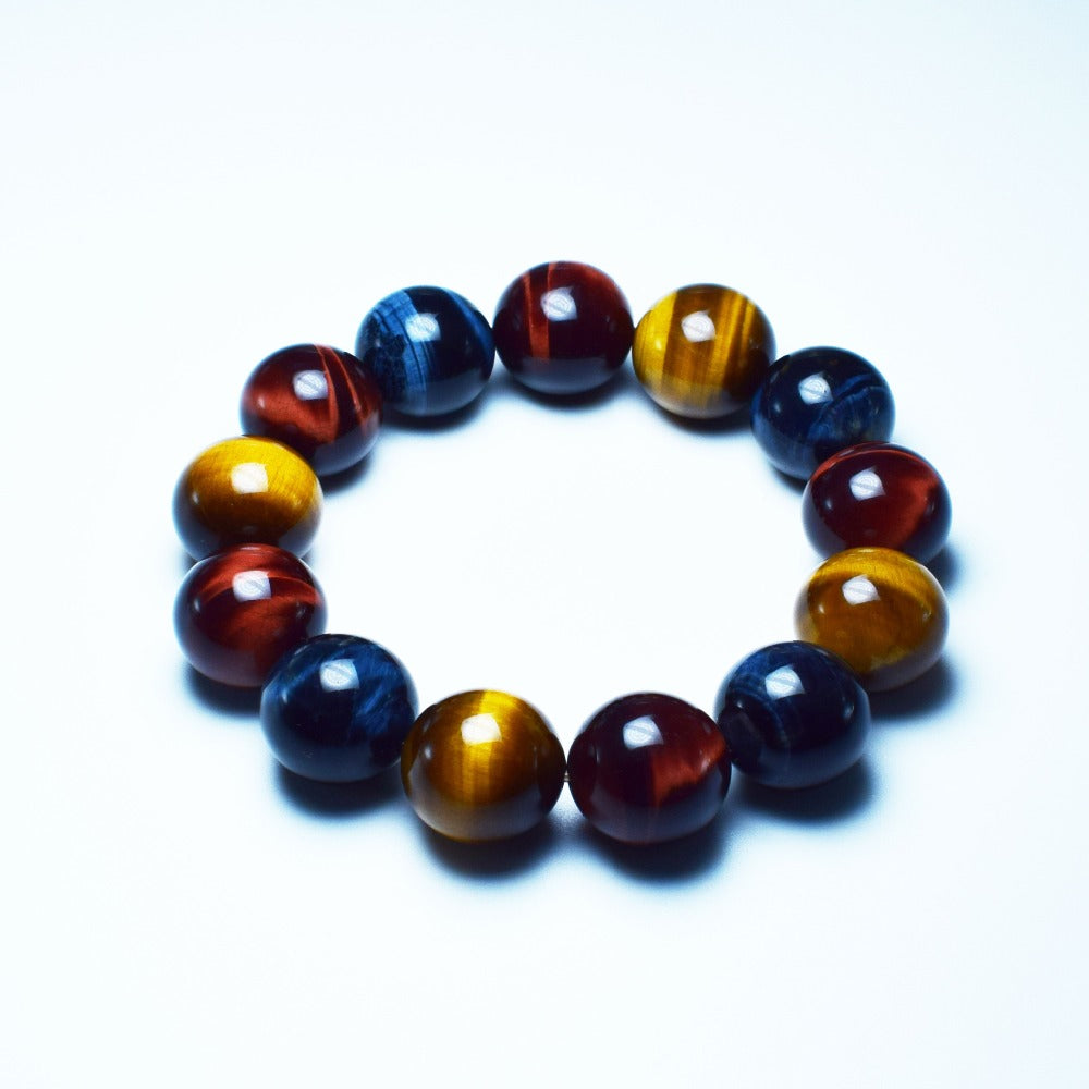 Tiger Eyes Natural Stone Handmade Jewelry Beads Bracelet for Women