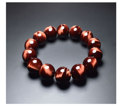 Red Tiger Eyes Natural Energy Stone Beads Bangles Bracelets