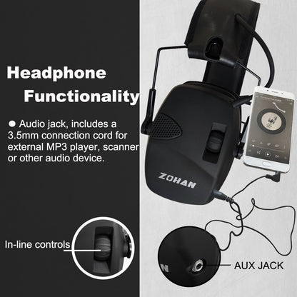 Electronic Shooting Ear Protection Sound Anti-noise Professional