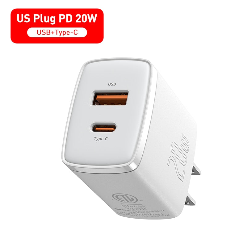 USB Type C Charger 30W Portable For iPhone 13 12 Pro Max