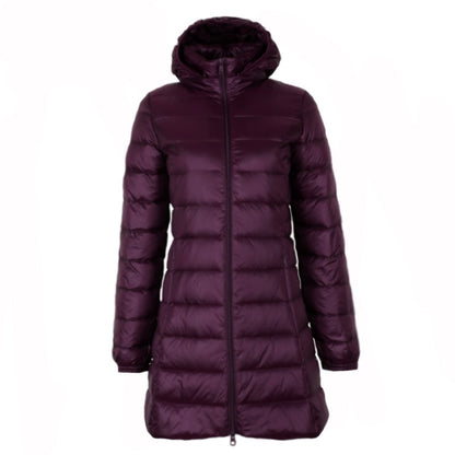 Down Jacket Women Hooded Female Warm Coat