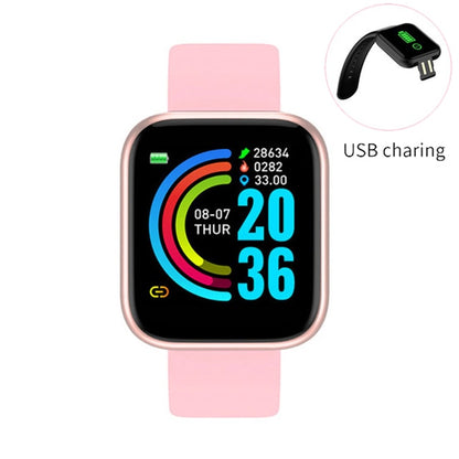 I5 Smart Watch Sports Pedometer Heart Rate Blood Pressure - Alicetheluxe