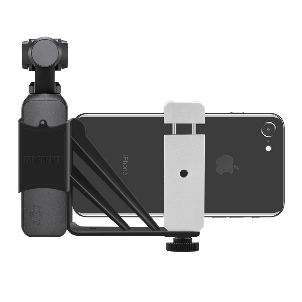 Selfie Mount Metal Tripod Foldable Handheld Gimbal Camera Accessories