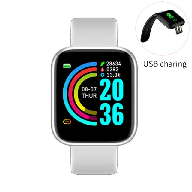 I5 Smart Watch Sports Pedometer Heart Rate Blood Pressure - Alicetheluxe