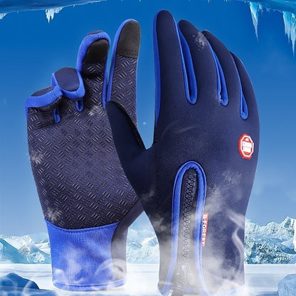 Winter Gloves Touchscreen Waterproof Windproof Skiing Cold Gloves