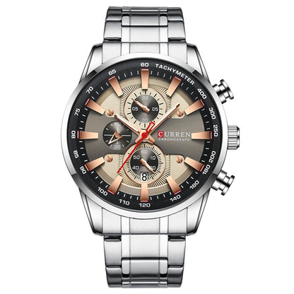 Men’s Watch Sport Waterproof Wrist Watches Chronograph Date