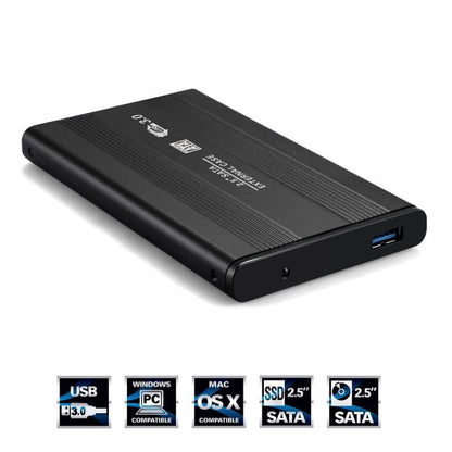 USB3.0/USB2.0 HDD Enclosure Mobile Case 2.5 inch Hard Drive Box