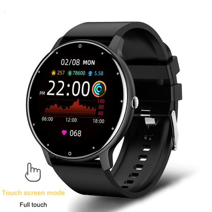 LIGE Smartwatch Full Touch Screen Fitness IP67 Waterproof Bluetooth - Alicetheluxe