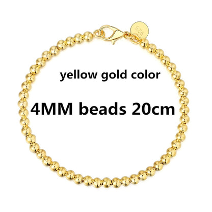 Beads chain Letter cute Bracelet high quality Gorgeous jewelry H198