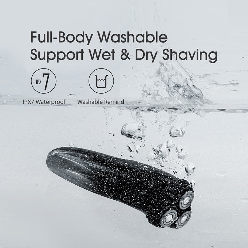Blackstone 3D Electric Shaver Razor For Men IPX7 Waterproof