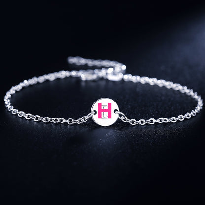 Beads chain Letter cute Bracelet high quality Gorgeous jewelry H198