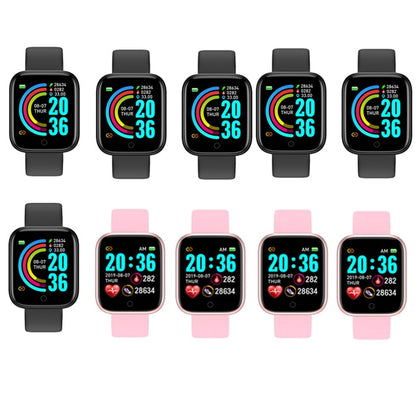 Y68 D20 SmartWatch 10PC Smart Bracelet Watch For IOS Android D20 pro - Alicetheluxe