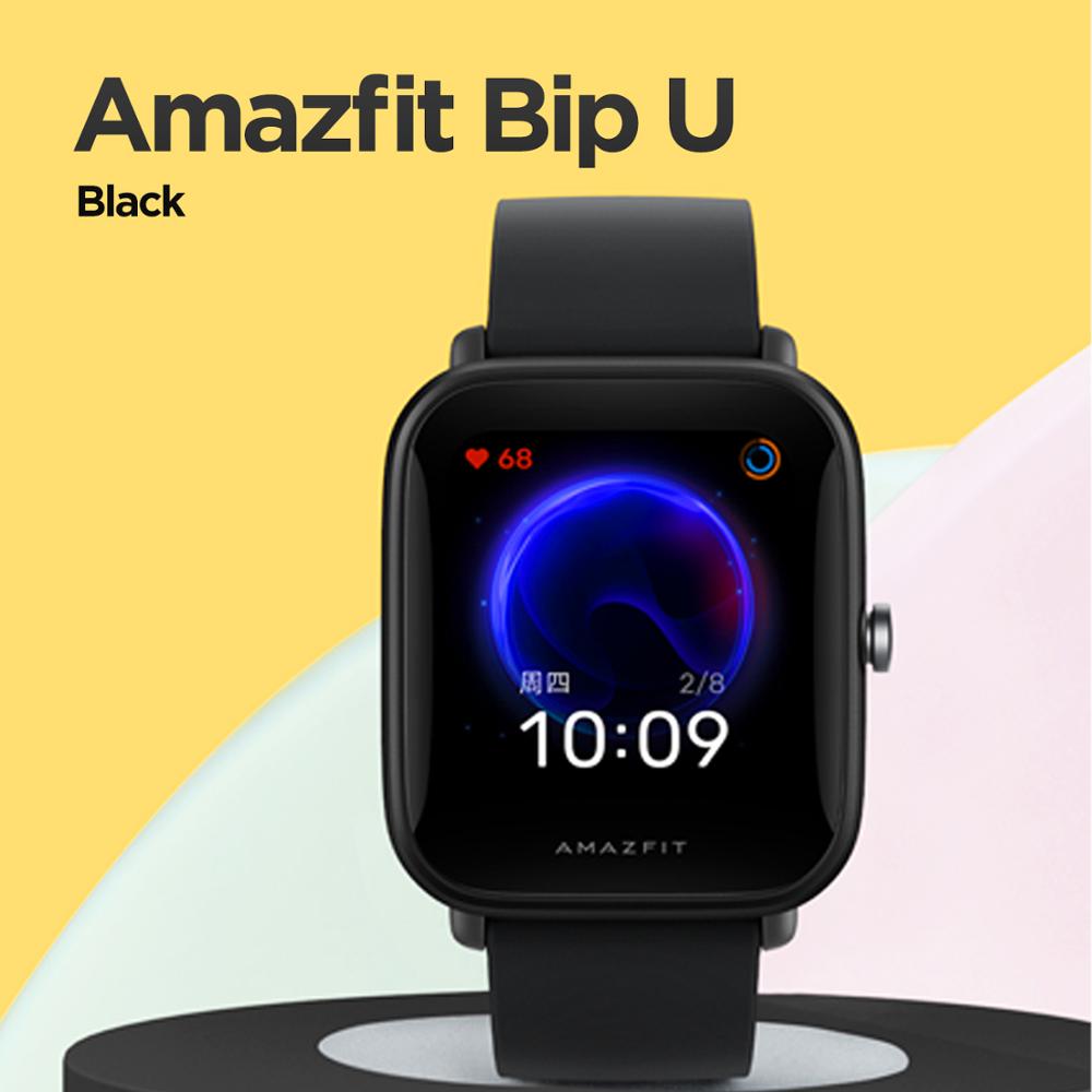Original Amazfit Bip U Smartwatch 5ATM Water Resistant Color Display