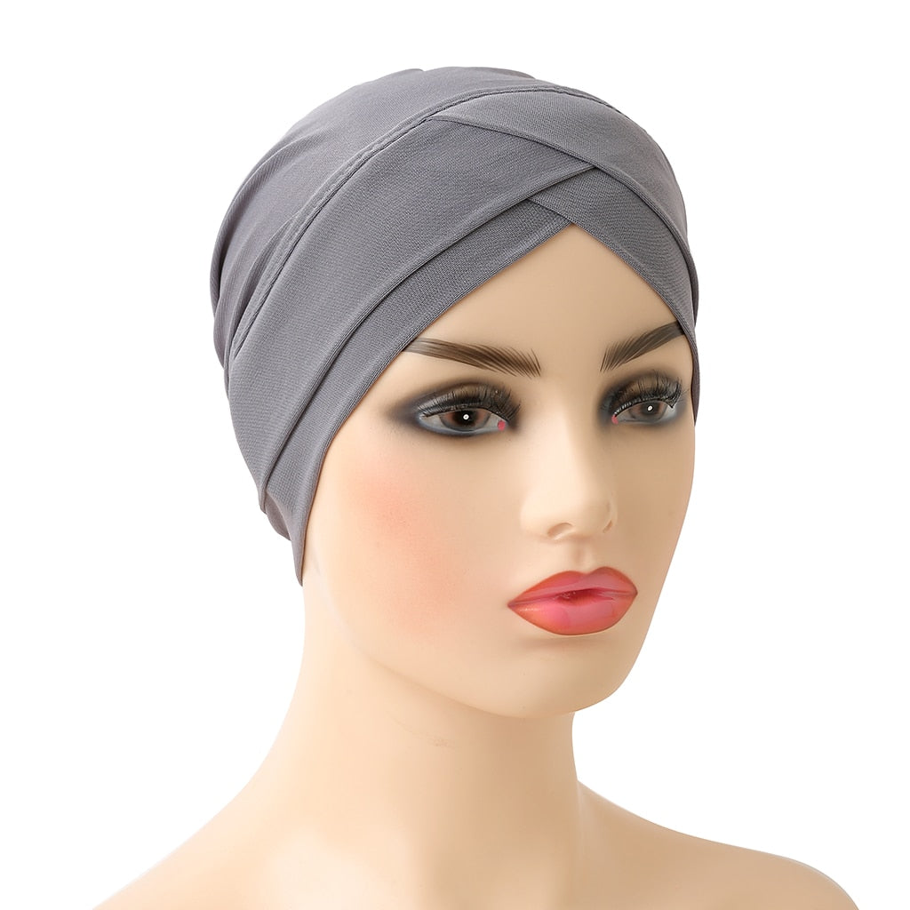Full Islamic head cover women head wrap
