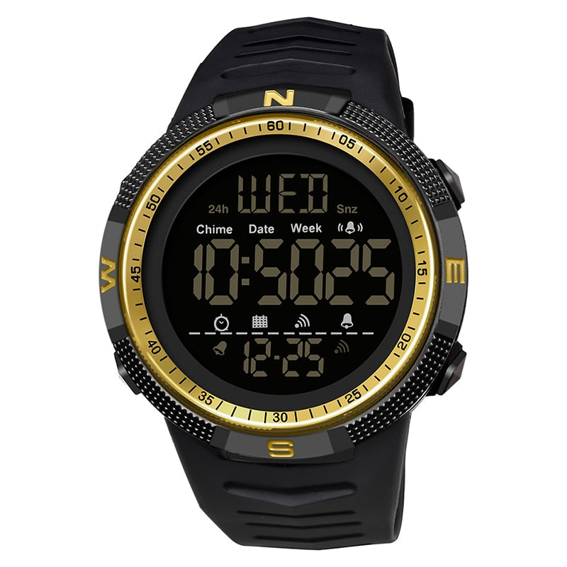 Digital Wristwatch Shockproof Countdown Watch Waterproof Hour Bracelet