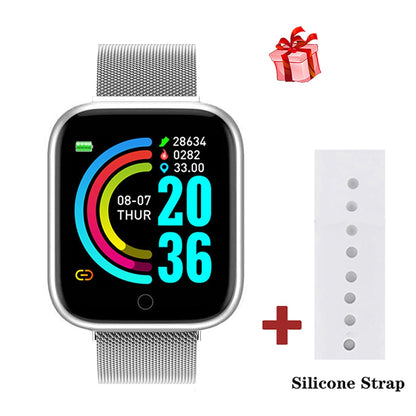 I5 Smart Watch Sports Pedometer Heart Rate Blood Pressure - Alicetheluxe