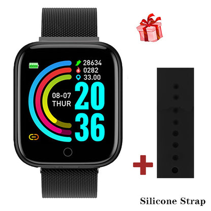 I5 Smart Watch Sports Pedometer Heart Rate Blood Pressure - Alicetheluxe