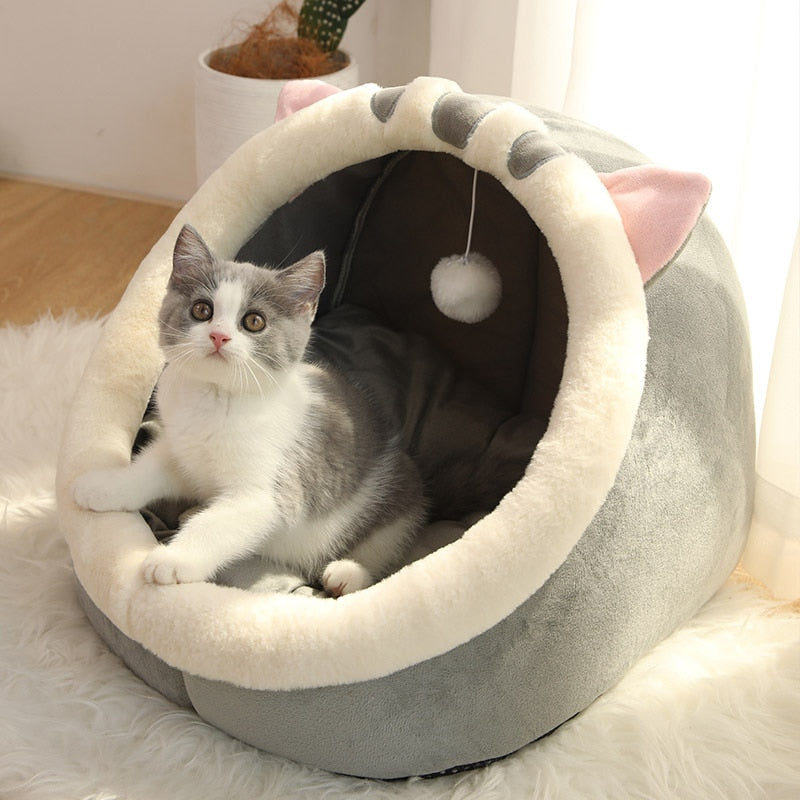 Cat House Tent Very Soft Small Dog Mat Bag For Washable Cave Cats Beds