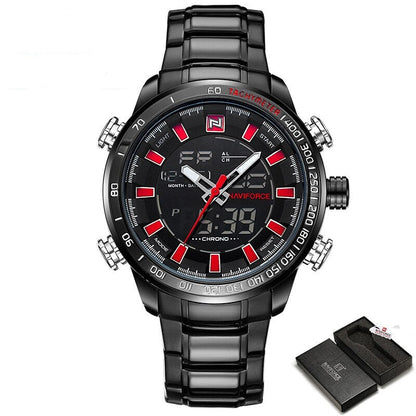 Digital Quartz Watch Men's Waterproof Wrist Watch Clock