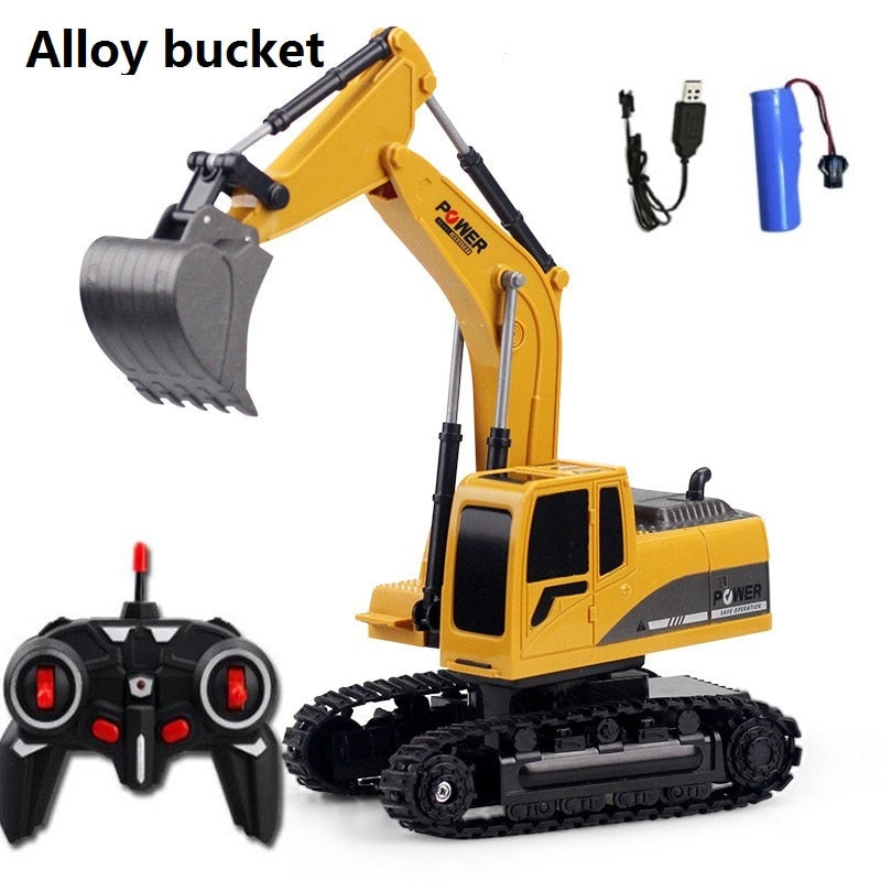 Excavator RC Car 6 Channel 1:24 - Alicetheluxe