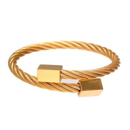 Zircon Copper Bracelet Bangles Luxury Gold Jewelry Gift Girls