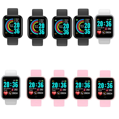 Y68 D20 SmartWatch 10PC Smart Bracelet Watch For IOS Android D20 pro - Alicetheluxe