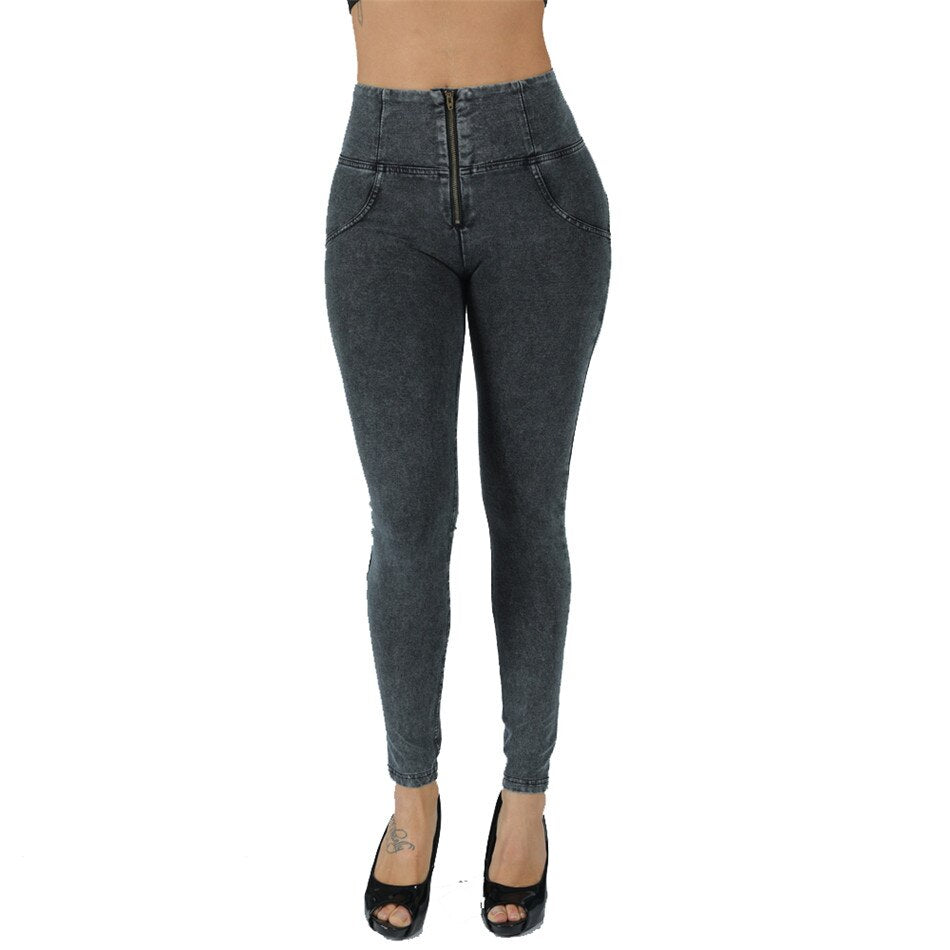 girls jeans four-way stretch tights