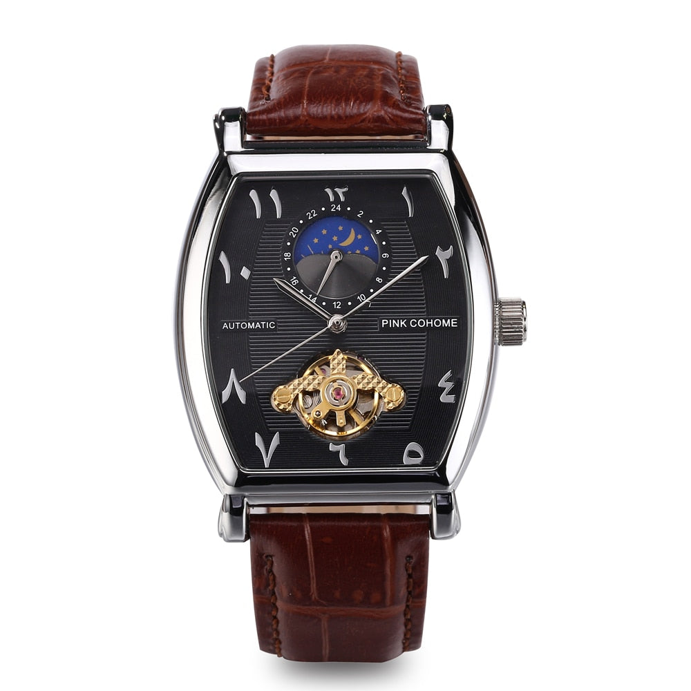 Luxury Arabic Numerals Watches Automatic Arabian Numbers