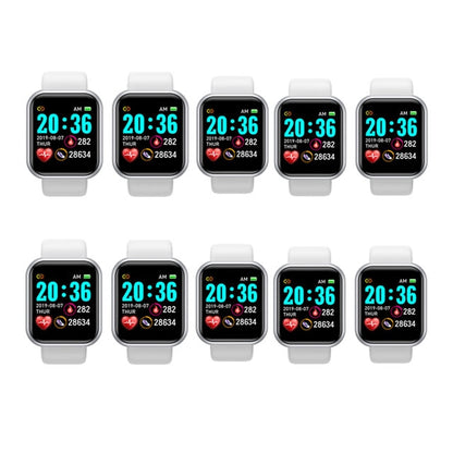 Y68 D20 SmartWatch 10PC Smart Bracelet Watch For IOS Android D20 pro - Alicetheluxe