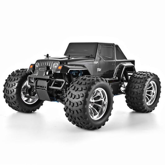 HSP RC Car 1:10 Scale Two Speed Off Road Monster Truck Nitro Gas Power