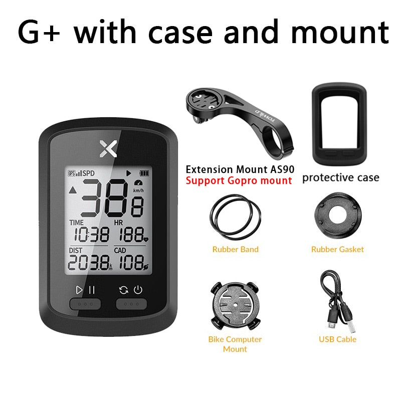 Road Bike MTB Bicycle Bluetooth ANT+ with Cadence Cycling Computer