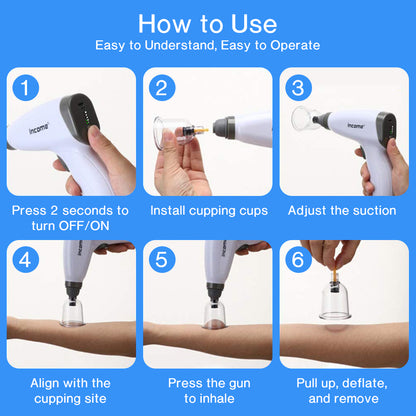 Cup Ventouse Vacuum Cupping Therapy Hijama Set Massage For Body