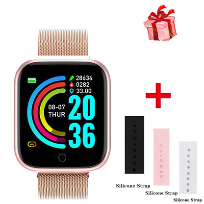 I5 Smart Watch Sports Pedometer Heart Rate Blood Pressure - Alicetheluxe