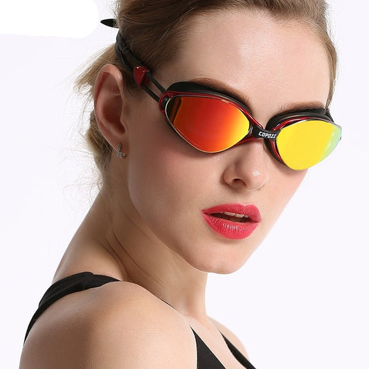 Goggles Anti-Fog UV Protection Adjustable Swimming Goggles