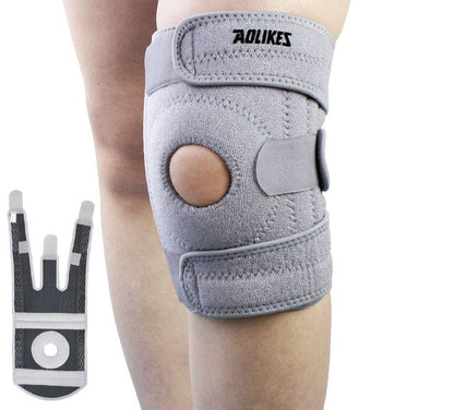 1PCS Spring Adjustable Sports Leg Knee Support Brace Wrap Pads