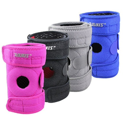 1PCS Spring Adjustable Sports Leg Knee Support Brace Wrap Pads