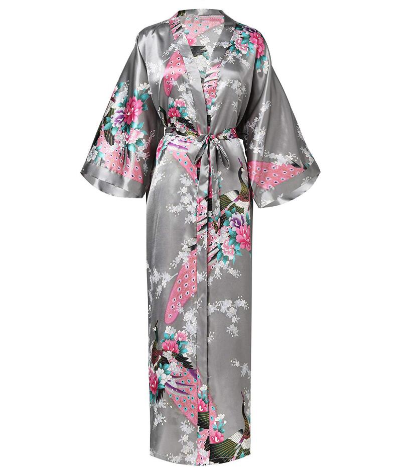 Long Sexy Nightgown Sleepwear Plus Size Bathrobes Intimate Lingerie