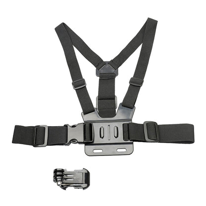 Adjustable Phone Clip Holder with Gopro Chest Belt/ Head Strap