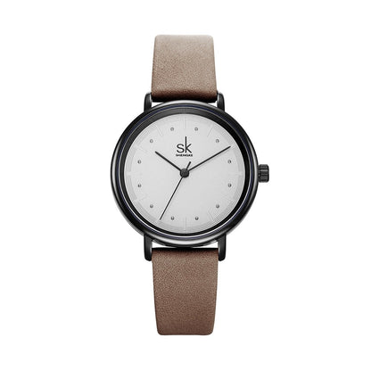 Female clock Top brand women's fashion mini design wristwatches clock