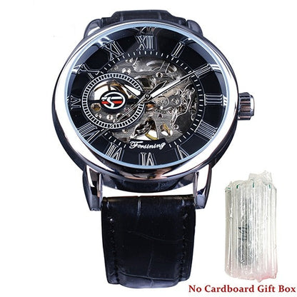 Skeleton Mechanical Watches Men Luxury Brand