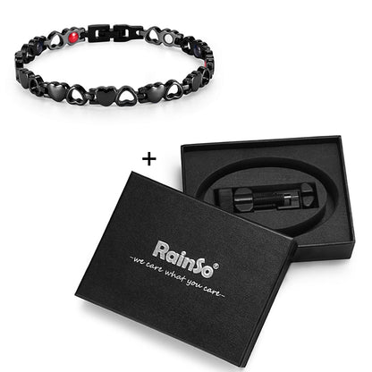 Stainless Steel Health Care Magnetic Bracelet Hand Chain For Women