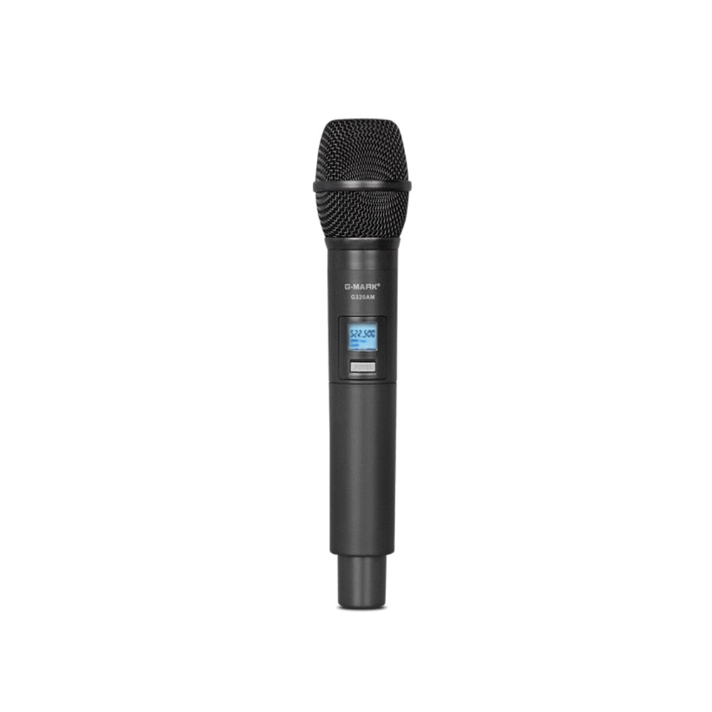 Wireless Microphone Professional UHF Handheld Frequency Adjustable