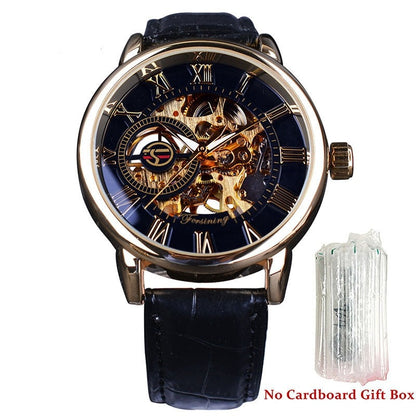 Skeleton Mechanical Watches Men Luxury Brand