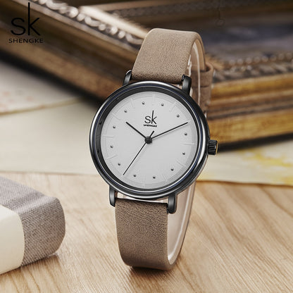 Female clock Top brand women's fashion mini design wristwatches clock