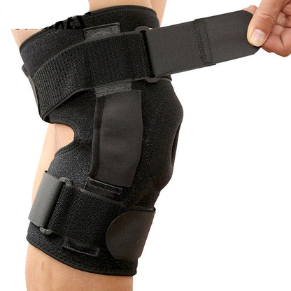 Knee Support Protector With Removable Aluminum Plate 4 Straps