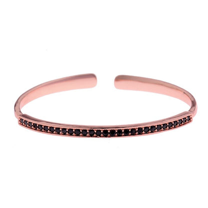 Zircon Copper Bracelet Bangles Luxury Gold Jewelry Gift Girls