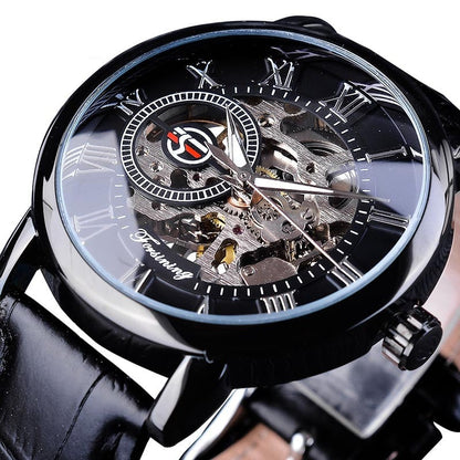 Skeleton Mechanical Watches Men Luxury Brand