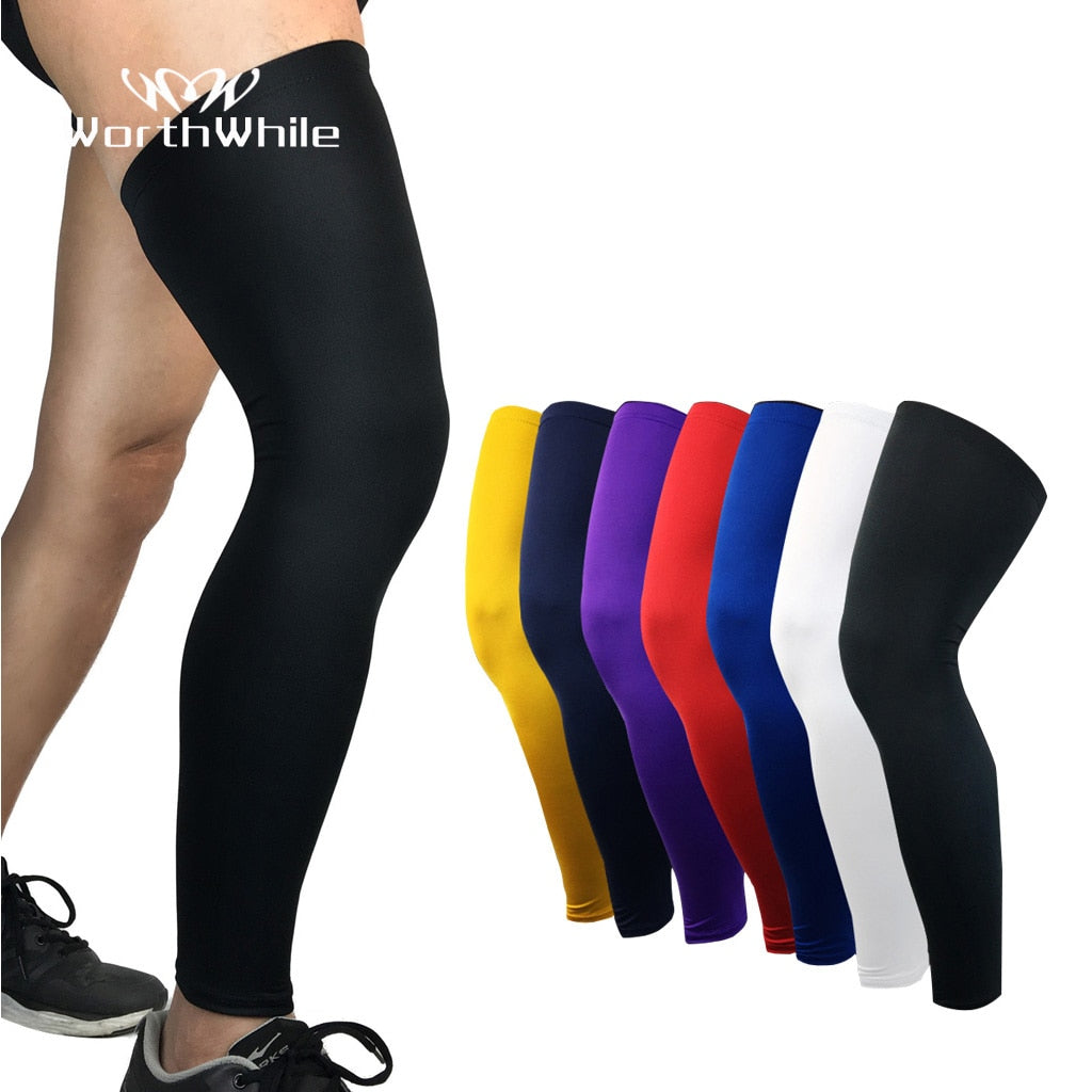 1PC Compression Sleeves Knee Pads Brace Elastic Protective Gear